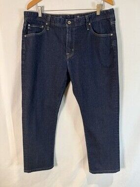 Adriano Goldschmied AG The Everett Slim Straight Jeans 38x32 (38x27) Dark Wash
